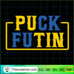 Puck Futin SVG, Anti Putin SVG, Pray For Ukraine SVG
