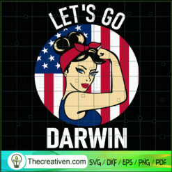 Let's Go Darwin SVG Cut File for Cricut & Silhouette