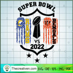 Super Bowl 2022 SVG Cut File for Cricut & Silhouette