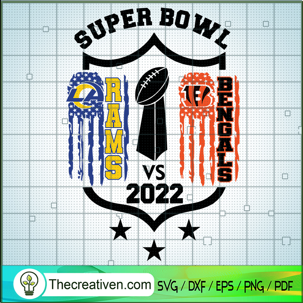 Super Bowl 2022 SVG Cut File for Cricut & Silhouette 1 Super Bowl 2022 SVG Cut File for Cricut & Silhouette