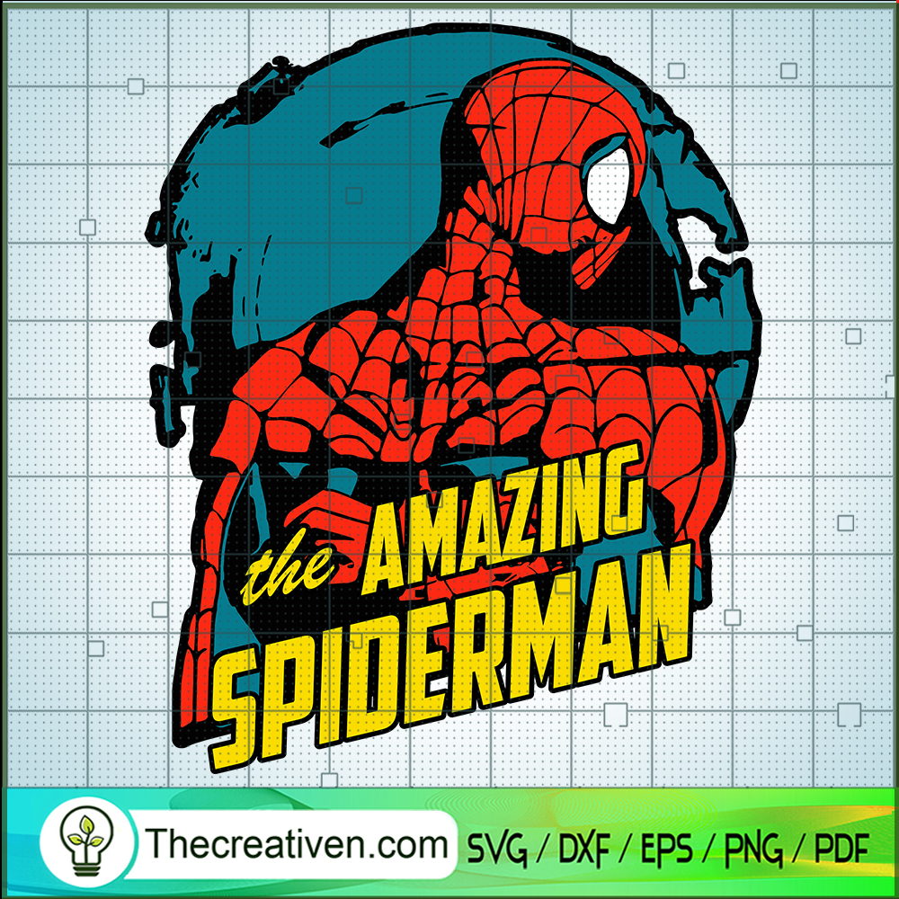 The Amazing Spider-man SVG, Spider-man Superhero SVG, Marvel SVG 1 The Amazing Spider-man SVG, Spider-man Superhero SVG, Marvel SVG
