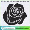 Rose Black Embroidery Designs Embroidery Design – Digital Download