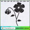 Flower Branches Embroidery D Embroidery Design