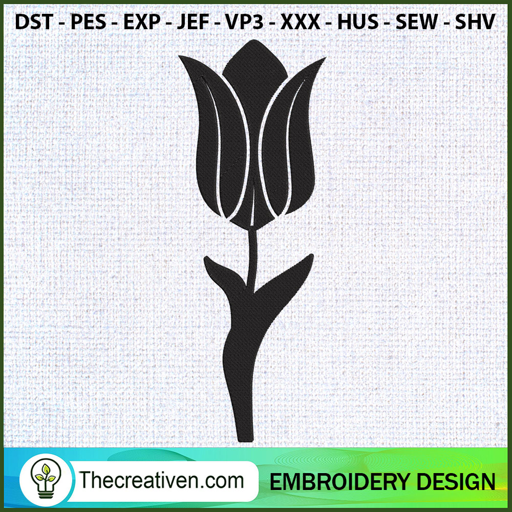 Flower Tulip Embroidery Designs Embroidery Design – Digital Download 1 Flower Tulip Embroidery Designs Embroidery Design – Digital Download