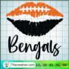 Cincinnati Bengals Lips Logo SVG Cut File for Cricut & Silhouette