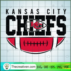 Kansas City Chiefs SVG, KC Chiefs SVG, American Football SVG