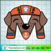 Letter Zuma M SVG, Zuma Paw Patrol SVG, Letter M SVG