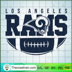 Los Angeles Rams SVG, Rams Football SVG, American Football SVG