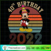 Vintage Mickey Mouse 40 Years Old copy