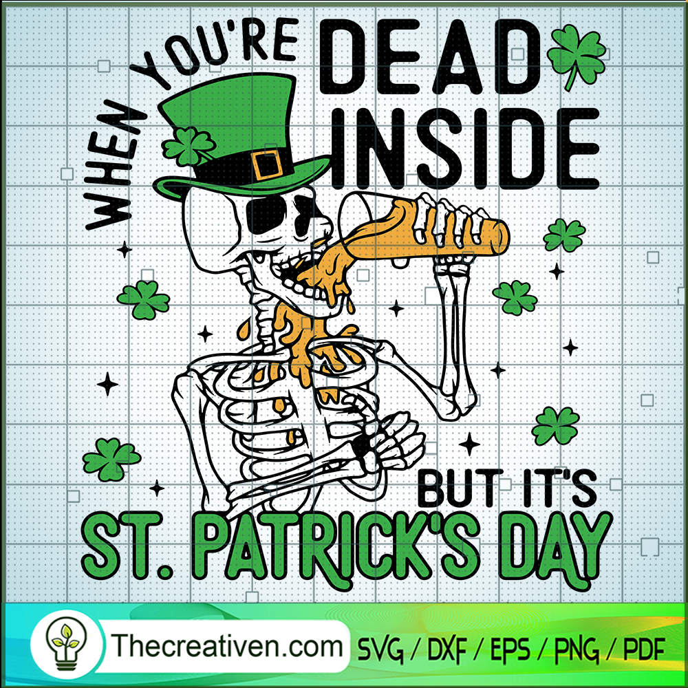 When You're Dead Inside But SVG Cut File for Cricut Design 84025 1 When You're Dead Inside But SVG Cut File for Cricut Design 84025
