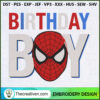 Birthday Boy Spider Man Embr Embroidery Design