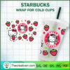 Hello Kitty Strawberry Starb SVG Cut File for Cricut 3 KITTY coffe 03 24OZ copy