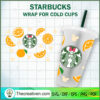 Orange Minnie Bow  Starbucks SVG Cut File for Cricut