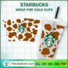 Cow Print Starbucks Cold Cup SVG Cut File for Cricut & Design 84642 2 cow print 2 24OZ copy