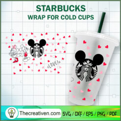 Disney Couple Valentines Sta SVG Cut File for Cricut