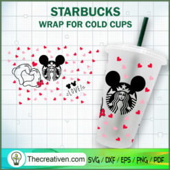 Heart Hand Disney Valentines SVG Cut File for Cricut