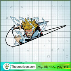 Nike x Trunks SVG, Nike x Dragon Ball SVG, Nike Logo SVG