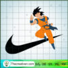 Nike x Goku SVG, Nike x Dragon Ball SVG, Nike Logo SVG