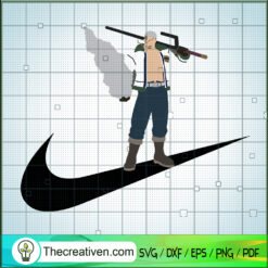 Nike x Smoker SVG, One Piece SVG, Nike Logo SVG