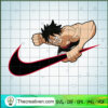 Luffy Take Nike Logo SVG, Monkey D.Luffy SVG, One Piece SVG