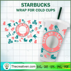 Baby On The Way Starbucks Co SVG Cut File for Cricut