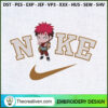 Nike Gaara Chibi Cute Attack Embroidery Design