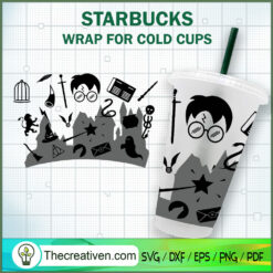 Believe In Magic Starbucks C SVG Cut File for Cricut