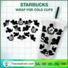 Vampire Mickey Starbucks Cold Cup SVG Cut File for Cricut & Silhouette 2 130 copy 1