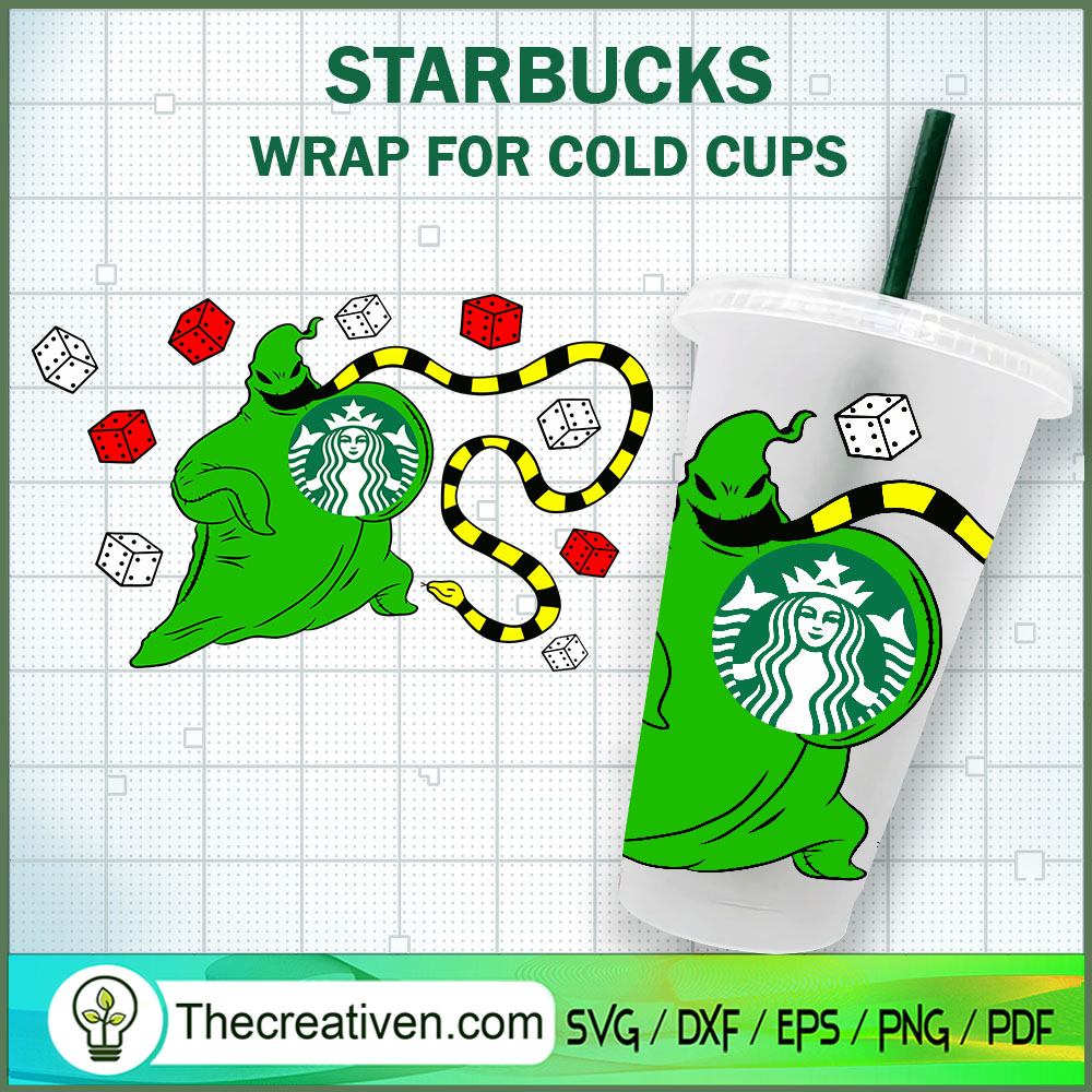 Oogie Boogie's Starbucks Cold Cup SVG Cut File for Cricut & Silhouette 1 Oogie Boogie's Starbucks Cold Cup SVG Cut File for Cricut & Silhouette