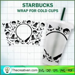 Harry Potter Magic Starbucks SVG Cut File for Cricut
