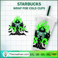 Devil Queen Starbucks Cold Cup SVG Cut File for Cricut & Silhouette