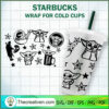 Star Wars Baby Yoda Starbuck SVG Cut File for Cricut