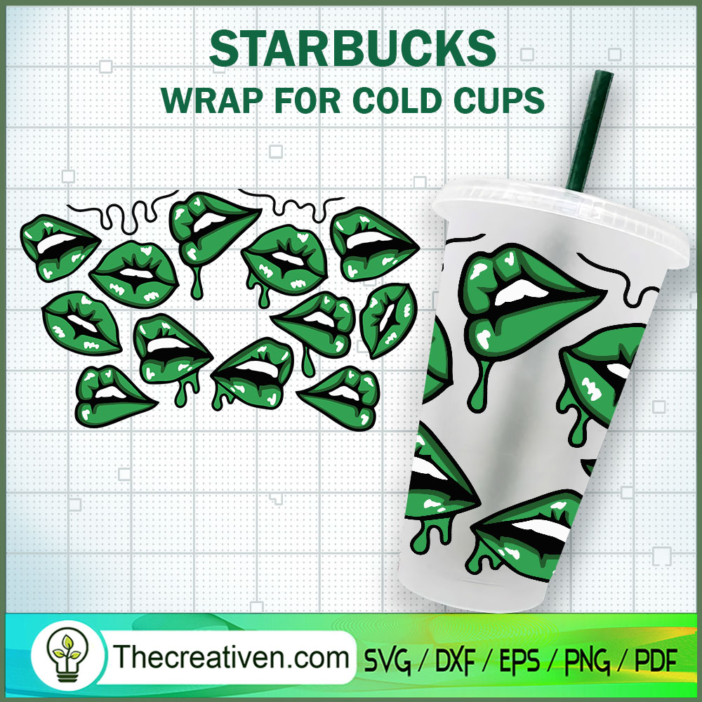 Green Lips Patrick's Day Sta SVG Cut File for Cricut 1 Green Lips Patrick's Day Sta SVG Cut File for Cricut