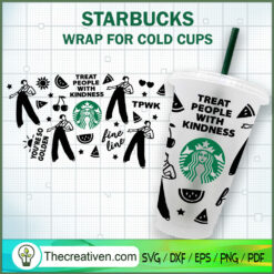 Harry Styles Starbucks Cold Cup SVG Cut File for Cricut & Silhouette