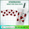 Ladybug Starbucks Cold Cup SVG Cut File for Cricut & Silhouette 2 104 copy 1