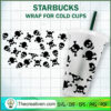 Skull Starbucks Cold Cup SVG Cut File for Cricut & Silhouette