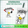 Snoopy Starbucks Cold Cup SVG Cut File for Cricut & Silhouette 3 180 copy