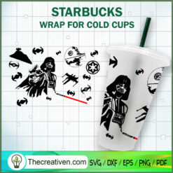 Star Wars Daddy Starbucks Co SVG Cut File for Cricut