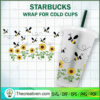 Bee And Sunflower Starbucks SVG Cut File for Cricut 3 218 copy