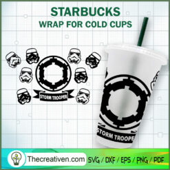 Troopers Star Wars Starbucks SVG Cut File for Cricut