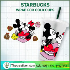 Sweet Valentines Starbucks C SVG Cut File for Cricut