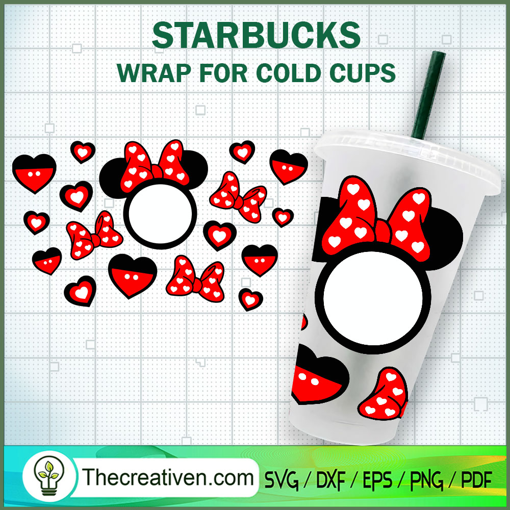 Minnie Valentine Red Bow Sta SVG Cut File for Cricut 1 Minnie Valentine Red Bow Sta SVG Cut File for Cricut