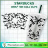 Dragonfly Starbucks Cold Cup SVG Cut File for Cricut & Silhouette