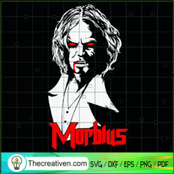 Morbius Blood Eyes SVG, Morbius SVG, Marvel Comics SVG