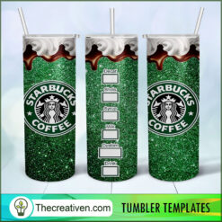 Starbucks Glitters Full Tumbler Wrap Tumbler Wrap – Digital Download