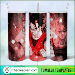 Goku Dragon Ball Z Full Tumbler Wrap Tumbler Wrap – Digital Download