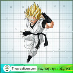 Goku Go Attack SVG, Goku SVG, Dragon Ball Z SVG