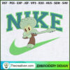 Nike Squidward Embroidery Designs Embroidery Design – Digital Download