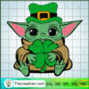 Baby Yoda St.Patrick's Day SVG Cut File for Cricut & S Design 88072
