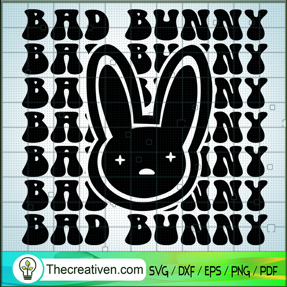 Bad Bunny Words SVG, Bad Bunny Easter SVG, Happy Easter Day SVG 1 Bad Bunny Words SVG, Bad Bunny Easter SVG, Happy Easter Day SVG